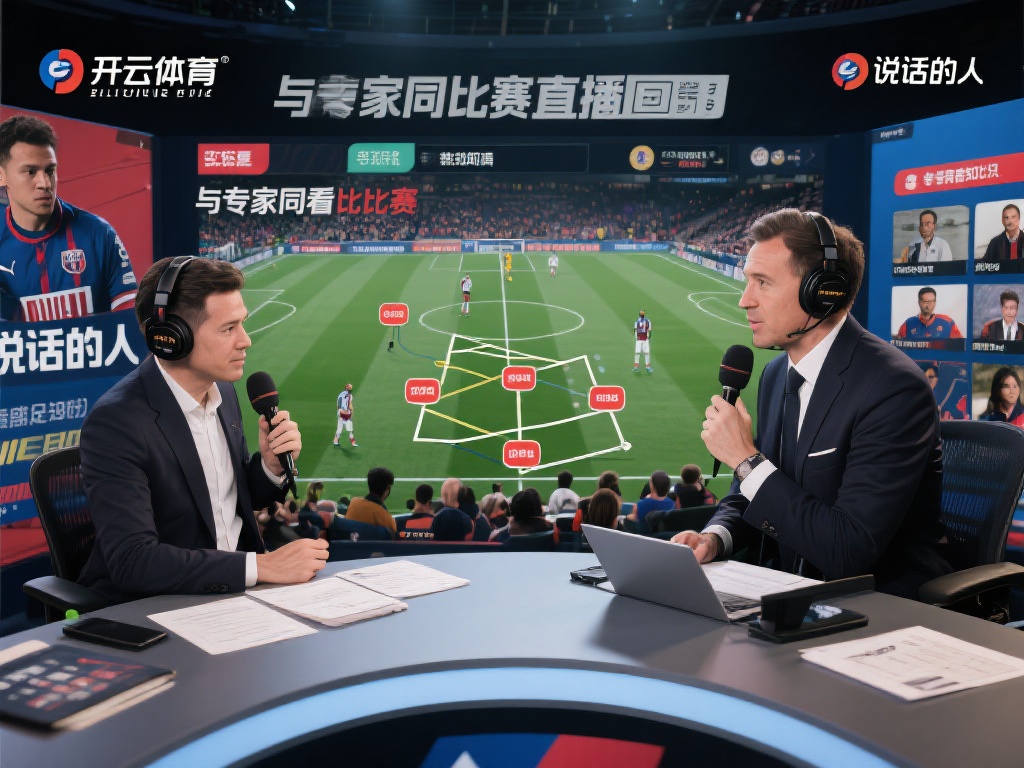 在开云体育的直播间里，主播们不仅仅是“说话的人”，